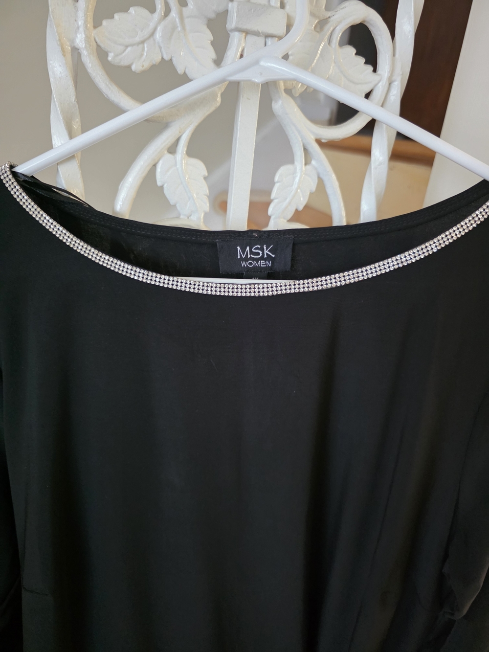 Macy's MSK Black Dress - Picture 4 of 7